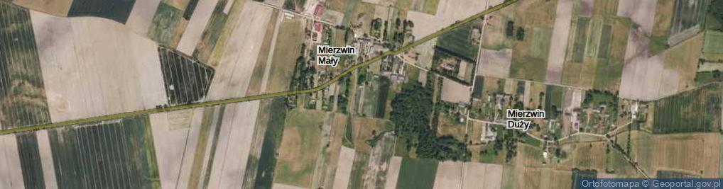 Zdjęcie satelitarne Mierzwin Mały ul.